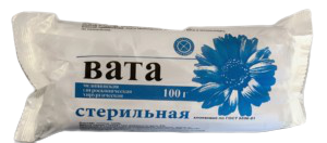 Вата хирург стер 100г (Фармсфера)