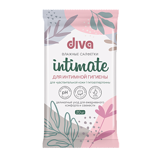 Салфетки влаж Дива д/инт гиг N20 (Авангард)