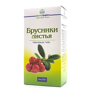 Брусники лист 50г (Фитофарм)