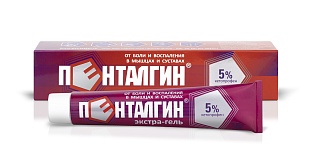 Пенталгин экстра-гель гель 5% 30г (ОТИСИ)