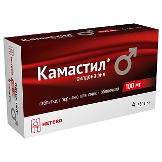 Камастил таб п/пл/о 100мг N4 (Макиз-Фарма)