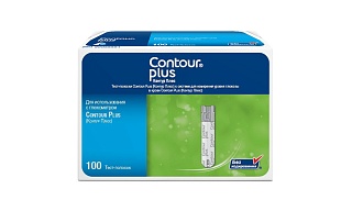 Тест-полоски Контур плюс N100 (Асцензия)