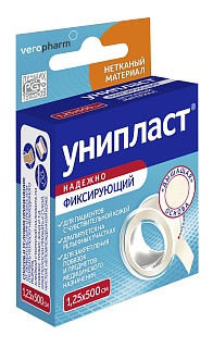 Унипласт пласт неткан осн 1,25х500см (Верофарм)