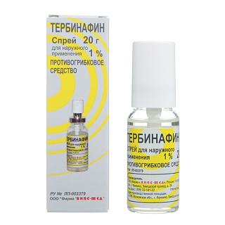 Тербинафин спрей 1% 20г (Випс-Мед)