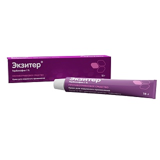 Экзитер крем 1% 15г (Озон)