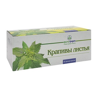 Крапивы листья ф/п 1,5г N20 (Фитофарм)