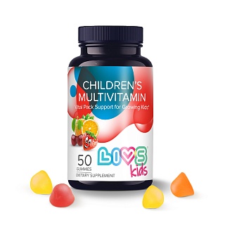 ЛИВС Комплекс мультивит д/дет фрукты-ягоды пастил жев N50 (Майя Фуд Индастрис)