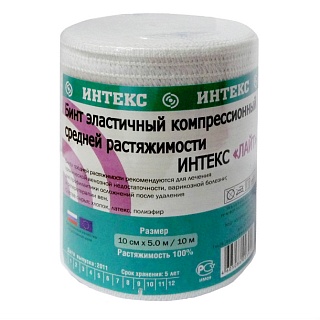 Купить бинт эласт 10х300см ср с застеж (интертекстиль) Бинт эласт 10х300см СР с застеж (Интертекстиль)