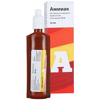 Аммиак р-р 10% 25мл (Обновление)