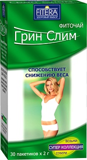 Грин Слим фиточай ф/п 2г N30 (Фитэра)