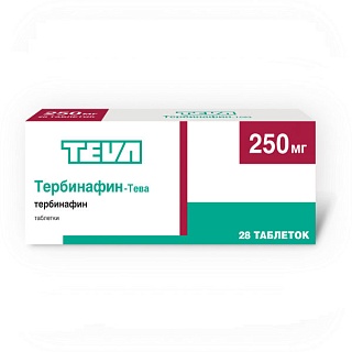 Тербинафин-Тева таб 250мг N28 (Тева)