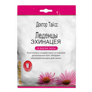 Доктор Тайсс Леденцы эхинац вкус пихты 50г (ДрТайсс)