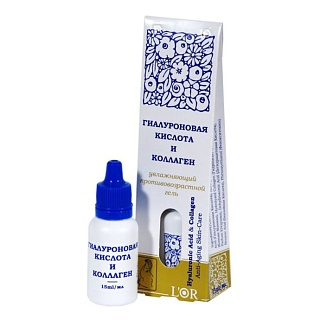ЛОР гиалуроновая кислота/коллаген 15мл (ДНЦ Косметик)