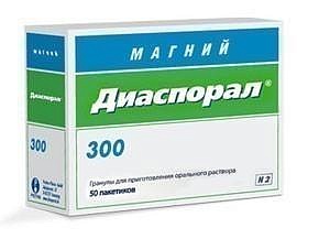 Магний-Диаспорал 300 пор д/приг р-ра N50 (Протина)