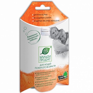 Мультипродукт д/пожилых таб шип N10(НатурПрод)