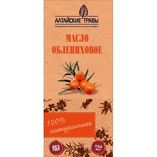 Облепиховое масло 100мл