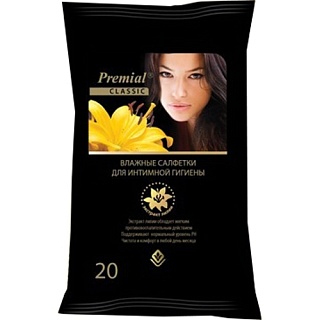 Премиал салфетки д/инт гиг классик экстр лилии N20(Бумфабрика)
